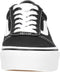 Vans Doheny Platform - Lage sneakers - Canvas - Zwart/Wit - Maat 38