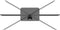 Neomounts DS45-430BL12 - TV-bureaustandaard - Draagvermogen 40 kg - Zwenkoptie 70°