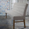 Riviera Maison Eetkamerbank Met Rugleuning - Cape Breton Bench 168 cm - Linnen - Naturel