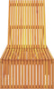 vidaXL - Ligbed - 200x55x30 - cm - Massief - Acaciaboomhout