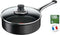 Tefal Excellence - Hapjespan - Titanium anti-aanbaklaag - 24cm - Zwart