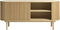 Dressoir Naturel Eikenhout - 45x160x73cm - Dressoir Carno Naturel - Giga Living
