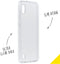 Accezz Galaxy A10 - Clear Backcover - Schokabsorberend - Transparant
