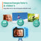 ODESSEY Waterdichte Kindercamera - Onderwatercamera - 26 MP - HD-video's - Blauw - (32GB SD-kaart)