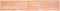 vidaXL - Wandschap - 220x40x(2-4)cm - behandeld - massief - eikenhout - lichtbruin