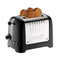 Dualit Lite 2S - Broodrooster - Peek & Pop functie - Zwart