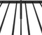 vidaXL - Bedframe - met - hoofdbord - metaal - zwart - 100x200 - cm