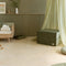 Nobodinoz Sleepover Velvet matras Jungle Green