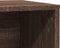 vidaXL - Kattenbakkast - 60x40x40 - cm - bewerkt - hout - bruin - eikenkleurig