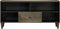 vidaXL - Tv-meubel - 100x33x46 - cm - massief - mangohout - zwart