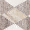 SESLICE - Patchwork vloerkleed - Beige - 140 x 200 cm - Jacquard