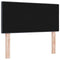 vidaXL - Hoofdbord - met - Knopen - Gequilt - Donkergrijs - 90 - cm - Velvet