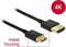 Delock HDMI-A/HDMI Mini-C - 2 m - 4K 60Hz - Zwart