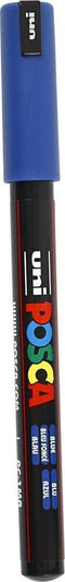 Verfstift posca pc1mr ef donkerblauw