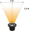 Garden Lights: Rubum Plus Grondspot 12 Volt - Zwart
