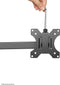 Neomounts FPMA-D550D4BLACK - Bureausteun voor 4 schermen tot 32