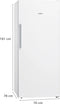 Siemens GS51NAWCV - Vriezer - 290L - noFrost - bigBox - iceTwister - Energieklasse C