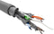Wentronic 93953 - Netwerkkabel - Zonder connector - 100 m - Grijs