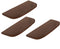 Wandplank Gusta Walnut | 60 cm | Set van 3