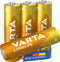 Varta Longlife Extra Mignon AA Batterij - Alkaline - 10 jaar stroomopslag - (4 stuks)