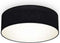 B.K.Licht - Plafondlamp - E27 fitting - rond - Ø30cm - zwart