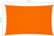 vidaXL Zonnescherm rechthoekig 2.5x5 m oxford stof oranje