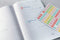Sigel agenda 2024 - Jolie Feel - A5 - hardcover - 7 dagen/ 2 pagina's - light lilac - SI-J4407
