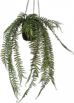 Silk-ka Kunstplant Varen Groen 93 cm