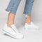 Gabor 66.498.50 - Dames Sneakers - Plateauzool - Wit - Maat 37