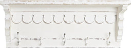 Wandkapstok DKD Home Decor Spar Metaal Romantiek (80 x 18 x 30 cm)
