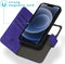iMoshion Hoesje Geschikt voor iPhone 13 Pro Hoesje Met Pasjeshouder - iMoshion Uitneembare 2-in-1 Luxe Bookcase - Paars
