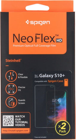 Spigen Samsung Galaxy S10 Plus - Neo Flex HD Screenprotector - Edge-to-edge bescherming (2 stuks)