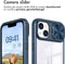 imoshion Hoesje Geschikt voor iPhone 13 Hoesje - imoshion Camslider Backcover - Donkerblauw