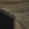 vidaXL - Dressoir - 60x33x75 - cm - massief - mangohout - zwart