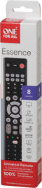 One For All Essence Basic 8 - Universele afstandsbediening - Ondersteunt 8 apparaten - Drukknoppen