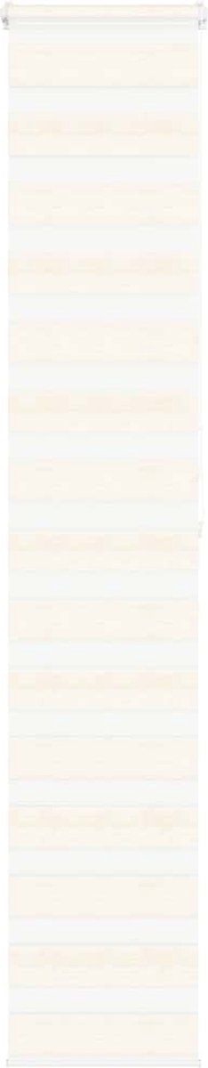 vidaXL - Zebra - rolgordijn - 50x200 - cm - stofbreedte - 45,9cm - marmerbeige