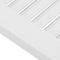 vidaXL - Kastdeuren - louvredesign - 2 - st - 99x29,5 - cm - wit