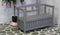 SenS-Line - Tuinbank - Pinokkio Houten Bankje - 113 x 40 x 75 cm - Grijs