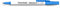 Paper Mate balpen Kilometrico, medium, doos van 50 stuks, blauw