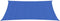 vidaXL - Zonnezeil - 160 - g/m² - 2x4,5 - m - HDPE - blauw