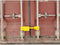 IWH 019801 Containerslot, Diefstalbescherming Geel