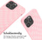 iMoshion Hoesje Geschikt voor iPhone 14 Pro Max Hoesje Met Koord - iMoshion Siliconen design hoesje met koord - Roze / Retro Pink