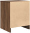 vidaXL - Nachtkastje - met - lade - 40x34x50 - cm - bruin - eikenkleur