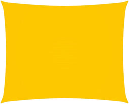 vidaXL Zonnescherm rechthoekig 2.5x3.5 m oxford stof geel