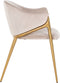 Richmond Stoel Gwen khaki Velvet