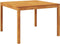 vidaXL Tuintafel 110x110x75 cm massief acaciahout