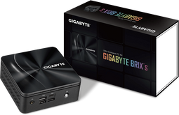 Gigabyte BRIX GB-BRR5H-4500 - UCFF Barebone - AMD Ryzen 5 4500U 2,3 GHz - Zwart