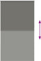 vidaXL - Rolgordijn - verduisterend - 125x210 - cm - stofbreedte - 121,6 - cm - grijs