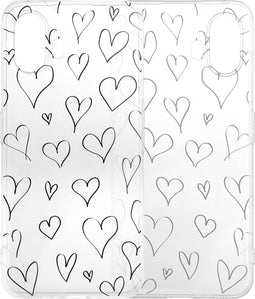imoshion Hoesje Geschikt voor Nothing Phone (2) Hoesje Siliconen - imoshion Design hoesje - Meerkleurig / Heart