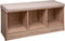 5Five Houten bank - 3 Opbergruimtes - L105 cm